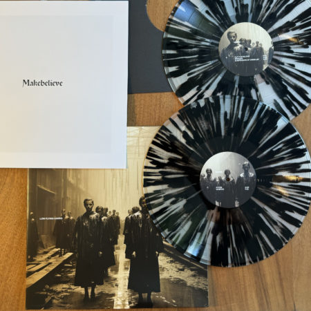 Makebelieve (2xLP) clear and black, by Low Flying Hawks